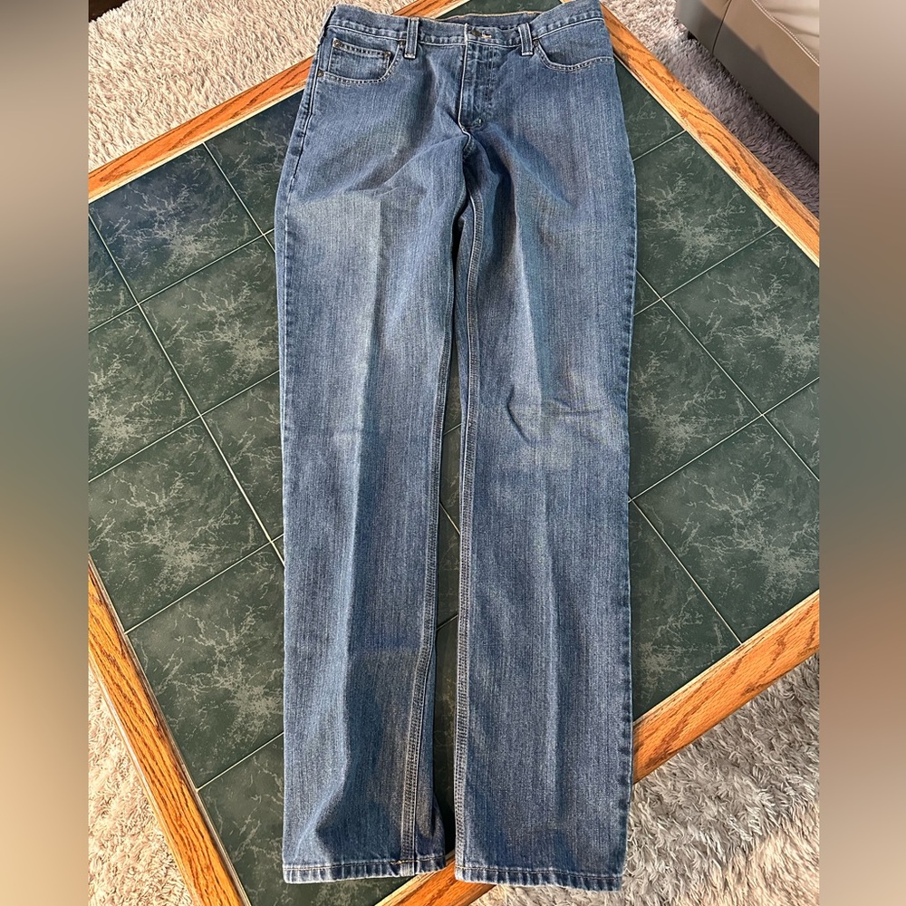 Carharrt 86% cotton 14% Polyester Men’s Jeans.